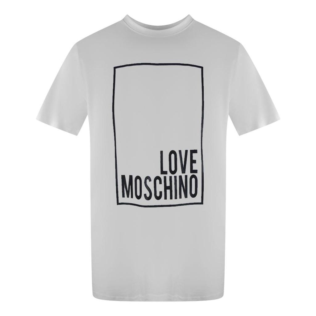 Love Moschino Mens Box Logo T-Shirt