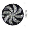 12V Motorcycle Wind Fire Wheel LED Warning Light,Waterproof RGB Strobe Flashing Light for Motorbike Safety & Decor