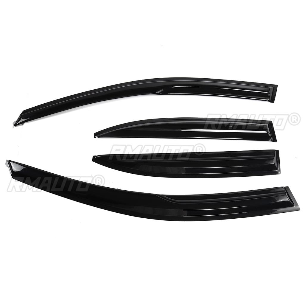 4x Car Door Window Vent Visor Deflector Rain Guard Awning Shelter for ACURA TSX 4 Door Sedan 2004-2014 Window Visor Rain Guard