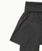 Collect Transitional Wrap Skirt Biker Shorts Women (Dark Grey)