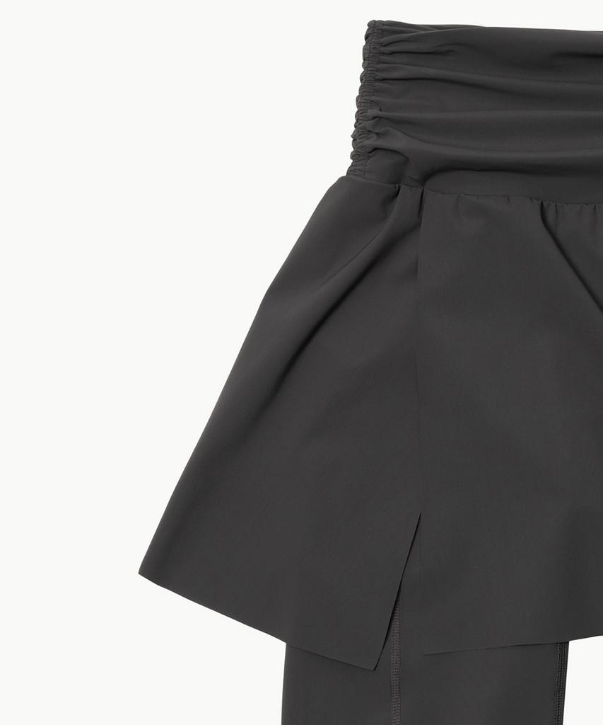 Collect Transitional Wrap Skirt Biker Shorts Women (Dark Grey)