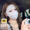 Women's Summer UV Protection Ice Silk Face & Neck Sunscreen Mask