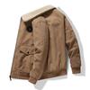 Warm Parker Jacket Men Autumn Winter Lambswool Loose Casual Jacket Men Fashion Corduroy Coat Thick