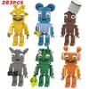 New I Sprunki Figures Building Blocks Dark Horror Sprunki Toy Set Simon Wenda Figure Construction Toy Xmas Easter Gift
