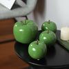 Ceramic Apples Statue Table Ornament Pottery Decoration Decorative Sculptures Fruit Figurines Home Decorations Gifts