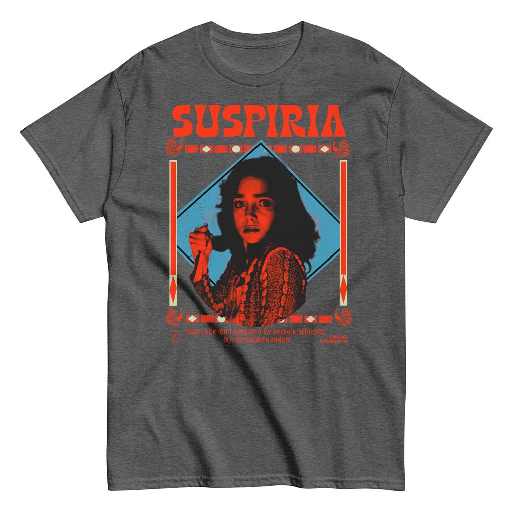 Suspiria Shirt. Suspiria 1977 T-Shirt Horror Movie Gifts T-Shirt Summer Men Women Men's T-Shirt Crew Neck Cotton Tee
