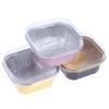 10Set Aluminum Foil Cake Container 325Ml Cake Pans Liners With Lids Heat-Resistant Foil Baking Cups Cake Pan Kitchen Tool