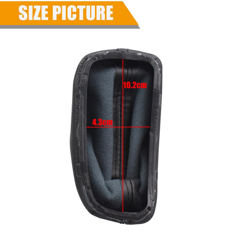 New Car Accsesories AT Gear Shift Knob With PU Leather Boot For Mercedes Benz C Class W203 W209 Leather Shifter Handball