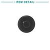 ACROPIX Plastic Push Rivet Fasteners Door Trim Fender Universal 6mm Black 30pcs