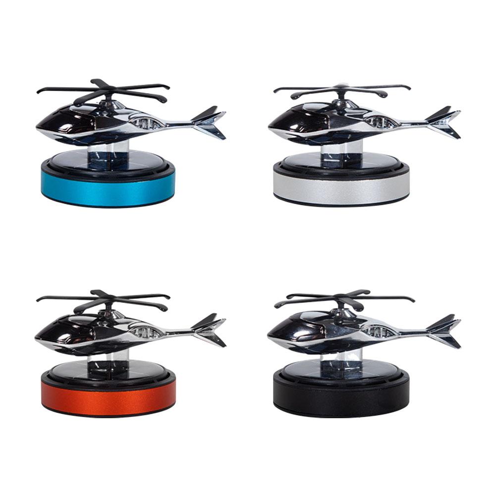 Car Air Freshener Solar Diffuser Helicopter Styling Decorative Aromatherapy Car Interior Accessories Propeller Rotary Perfume