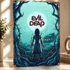 Evil Dead Horror Movie Art Poster Retro D Printed Metal Signs Customized Wall Hanging Gift for Decoration Room Tin Sign Bedroom