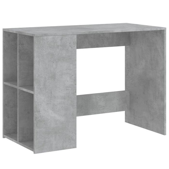 VidaXL Desk Concrete Grey 102x50x75 Cm Engineered Wood, Writing Desk, Computer Desk, Home Office Desk, Desk 840544