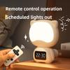 Remote-Controlled Eye-Protecting ABS Material Night Light Plug-In/Rechargeable Desk Lamp Customized Logo for Babies Nursing