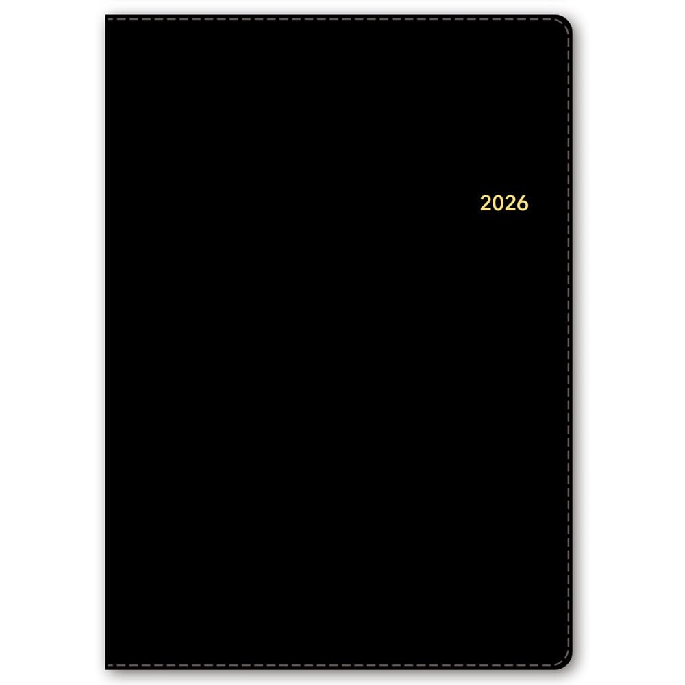NOLTY 2026 A5 Weekly Ecri 6310 December Planner, 1, Black, (Starts 2025)