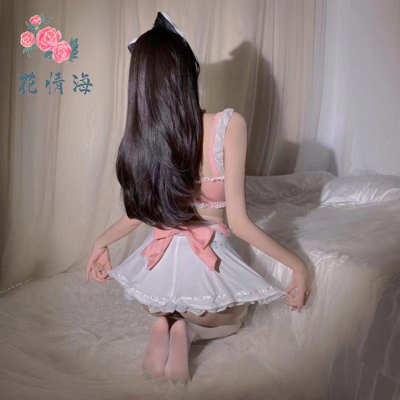 Sexy Pure Lust Maid Pussy Girl Japanese Two-dimensional Underwear Pussy Ears Soft Girl Fun