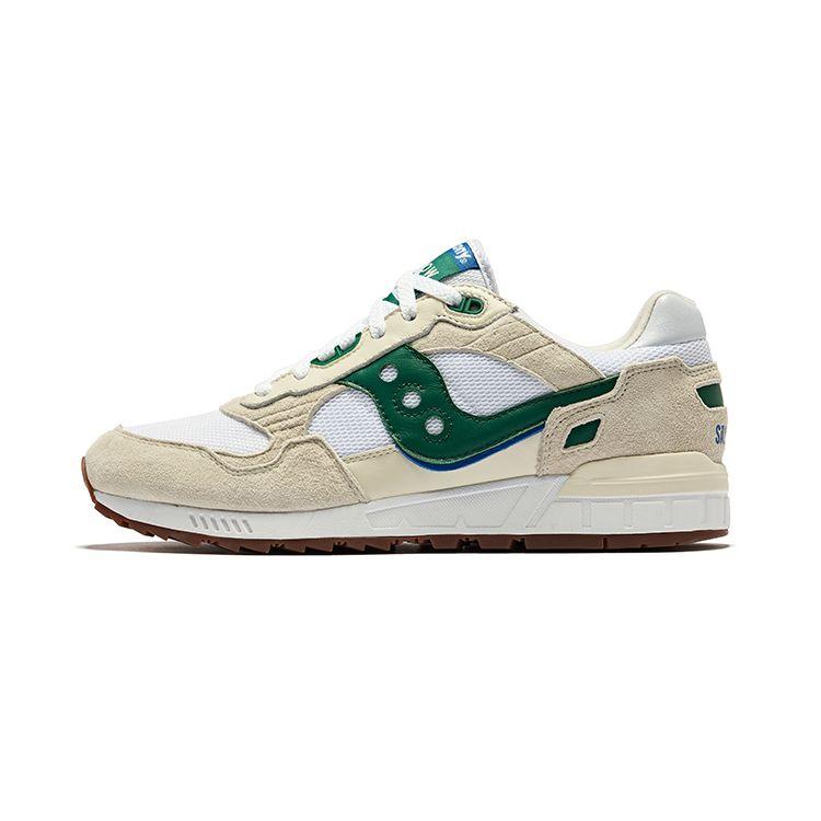 Saucony Shadow 5000 Premium Ivy Prep White/Green Unisex Retro Casual Running Shoes S70637-7 35.5