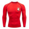 Fitness Sportswear Teenagers Tshirt Frieren Graphic Tops Tight Training Clothes Boys Compression Gym Running Basketball Clothes