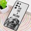 Lazy english bulldog cute dog Silicone Phone Case For Samsung Galaxy note 10 pro S26 S25 S24 S23 S22 S21 Plus Ultra Capa Cover