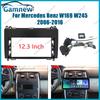 12.3 Inch Car Frame Fascia Adapter Android Radio Dash Fitting Panel Kit For Benz W169 W245 Viano Vito W639 Sprinter B200 2006+