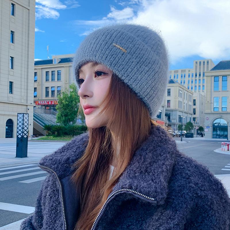 

Эластичный и дышащий, Модный дизайн, Зимний головной убор унисекс для мужчин и женщин, Повседневная одежда для улицы и Рождества, Зимняя шапка One size серый