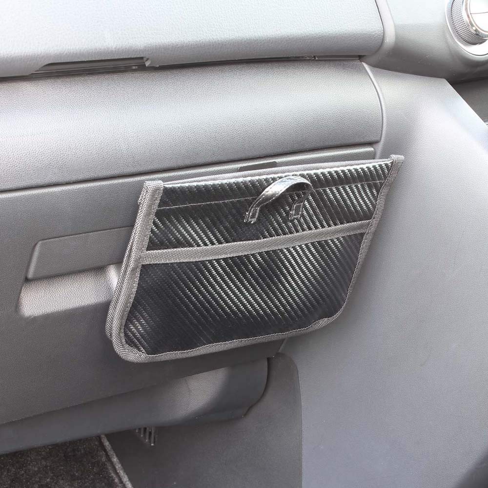 Napolex Car Trash and Large Fits Door Door Center Antibacterial and Convenient for Throwing Out Small Trash like Tissues and Car Accessory Can,