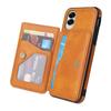 For Samsung Galaxy S25 Edge Case Card Holder Kickstand PU Leather+TPU Phone Cover