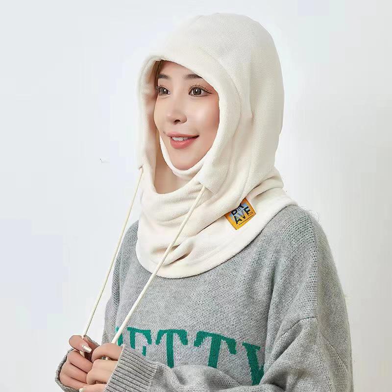 

Ветрозащитная велосипедная маска унисекс с защитой шеи и лица - теплая, универсальный капюшон Off-white with label