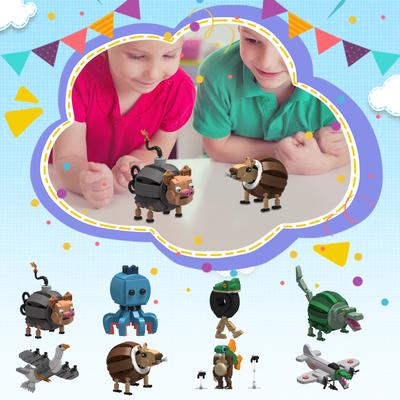 Fun Children's Puzzle Assembly Building Block Toy Set