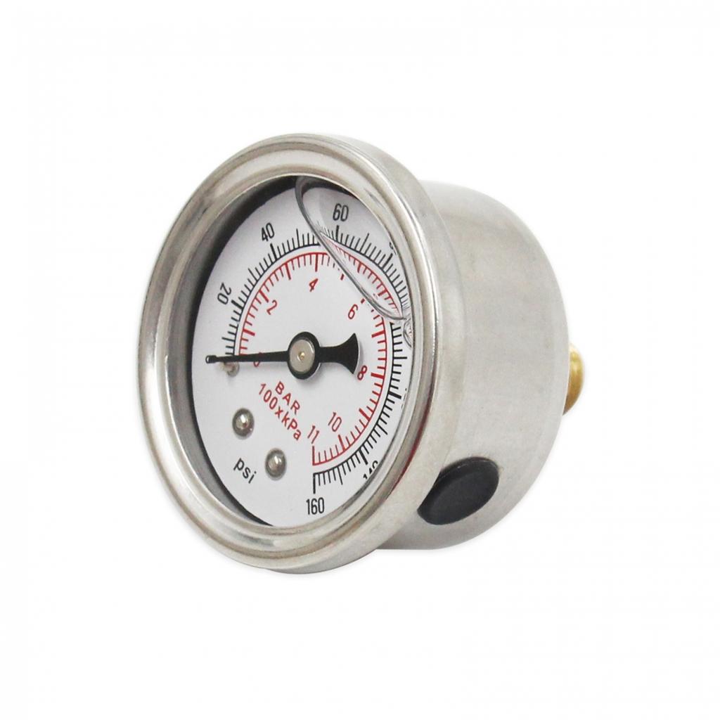 Fuel Pressure Gauge AN6 Adapter Kit Metal Construction