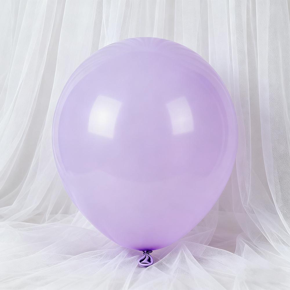 

5/10/12/18inch Macaron Pink Purple Yellow White Balloon Wedding Birthday Party Decoration Festival Celebrations Background Decor 5inch 30pcs фиолетовый