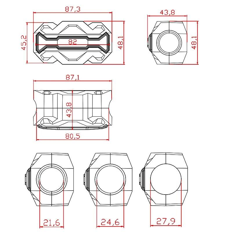 2022 For Moto Morini XCape650 X Cape X-Cape 650X Motorcycle Accessories Engine Guard Crash Bar Bumper Protection Modification