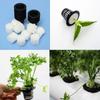 Aeroponic 10pcs Plant Grow Vegetable Hydroponic Foam Insert Mesh Pot Net Cup Planting Basket Nursery Pots