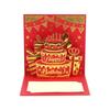 Envelope Cake Birthday Card Birthday Greeting Cards Foldable 3D Cake Card with Envelope for Birthdays and Parties