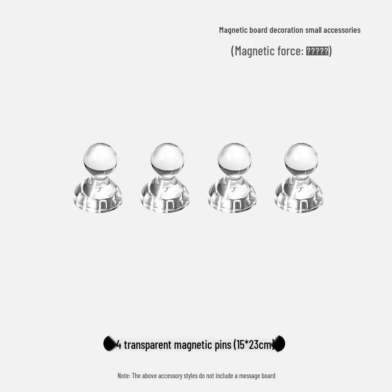 Magnetic Desktop Blackboard Memo Board - Erasable & Free-Standing for Office Use