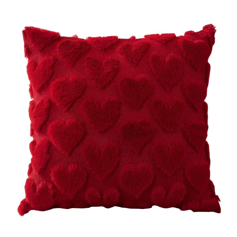 Soft Plush Material Plush Pillowcase 45x45cm Size Sofa Cushion Cover  Winter Season