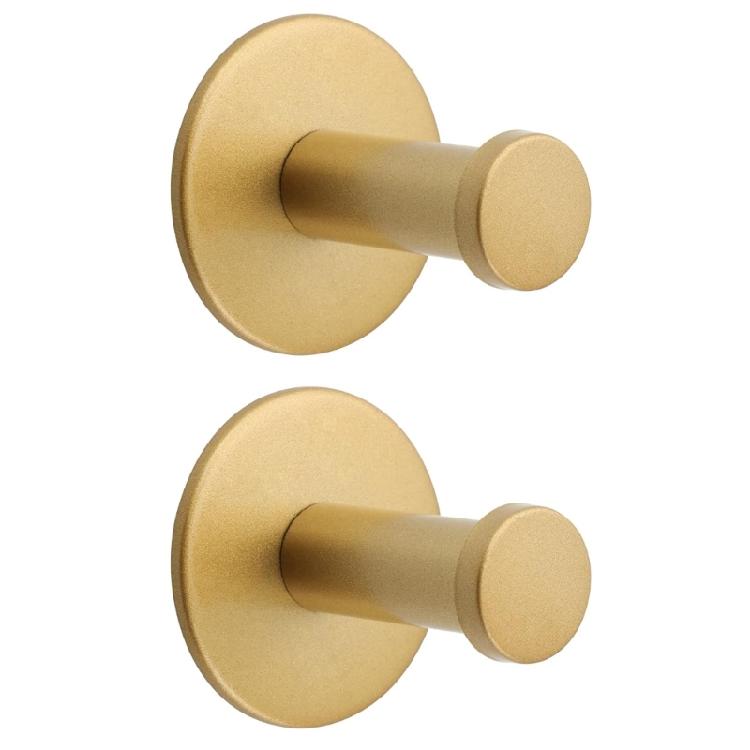 

2Pcs Metal Hooks Perfect For Hanging Wet Towels And Clothing Bathroom Hanger Versatile Hanging Solution 1