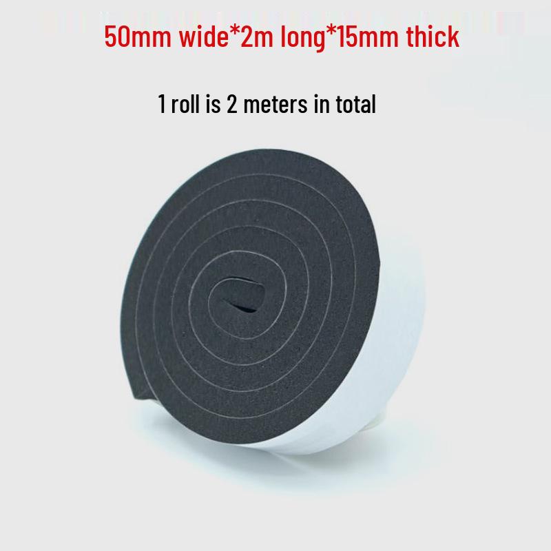 Black Self-Adhesive Fire Retardant Foam Tape