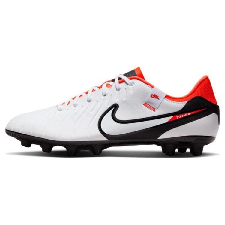 Nike Tiempo Legend 10 Pro HG Low-Top White Bright Crimson Men s DV4332-100 EU 43