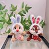 Squirrel Plush Adorable Keyring Kiki And Didi Doll For Stylish Accessories Bag