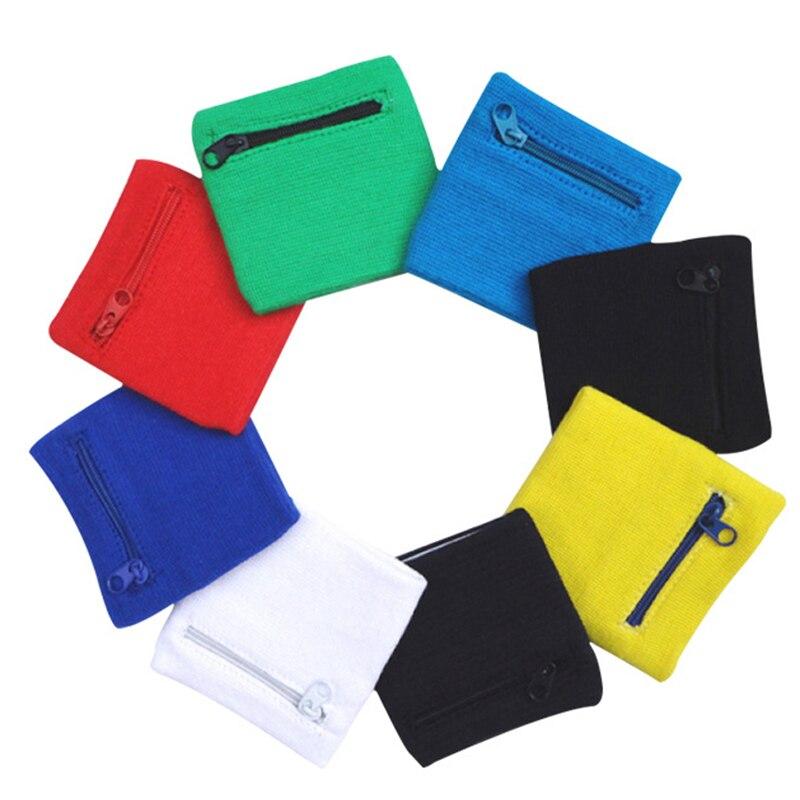 Buy Sports Wristband Zipper Wrist Wallet Multifunction Running Bag Arm Band Bags Cards Storage