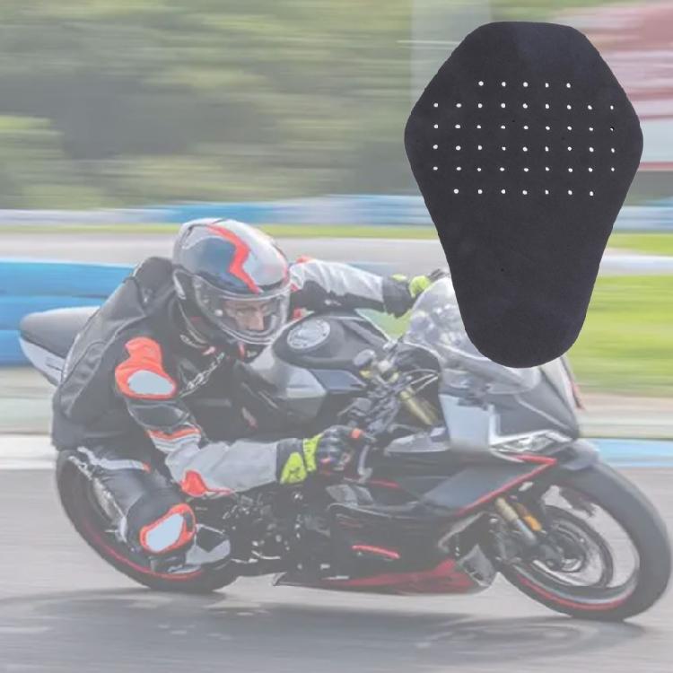 Ventilated Spine Support Pad Advanced Shock Absorption & Ergonomic Fit Back Protection Panel For Racing Motorcycle Gear