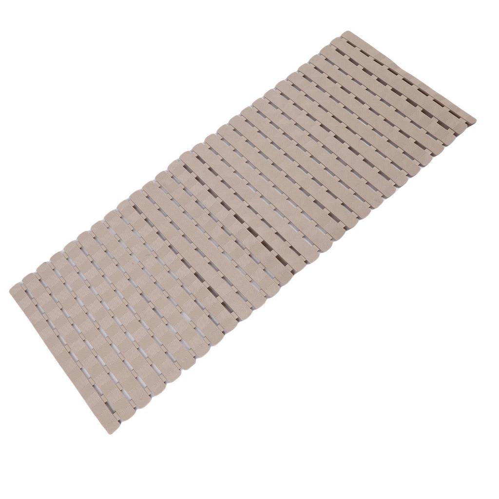 Bathtub Mat Anti Slip Massaging Strong Suction Cups Long Durability Shower Floor Mat for Bathroom