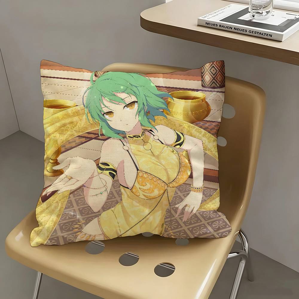 1pc Hikage Senran Kagura Pillow Case Fashion Square Pillowcase Bedroom Sofa Room Ins Decoration Leisure