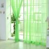 Solid Color Tulle Voile Door Window Curtain Drape Panel Sheer