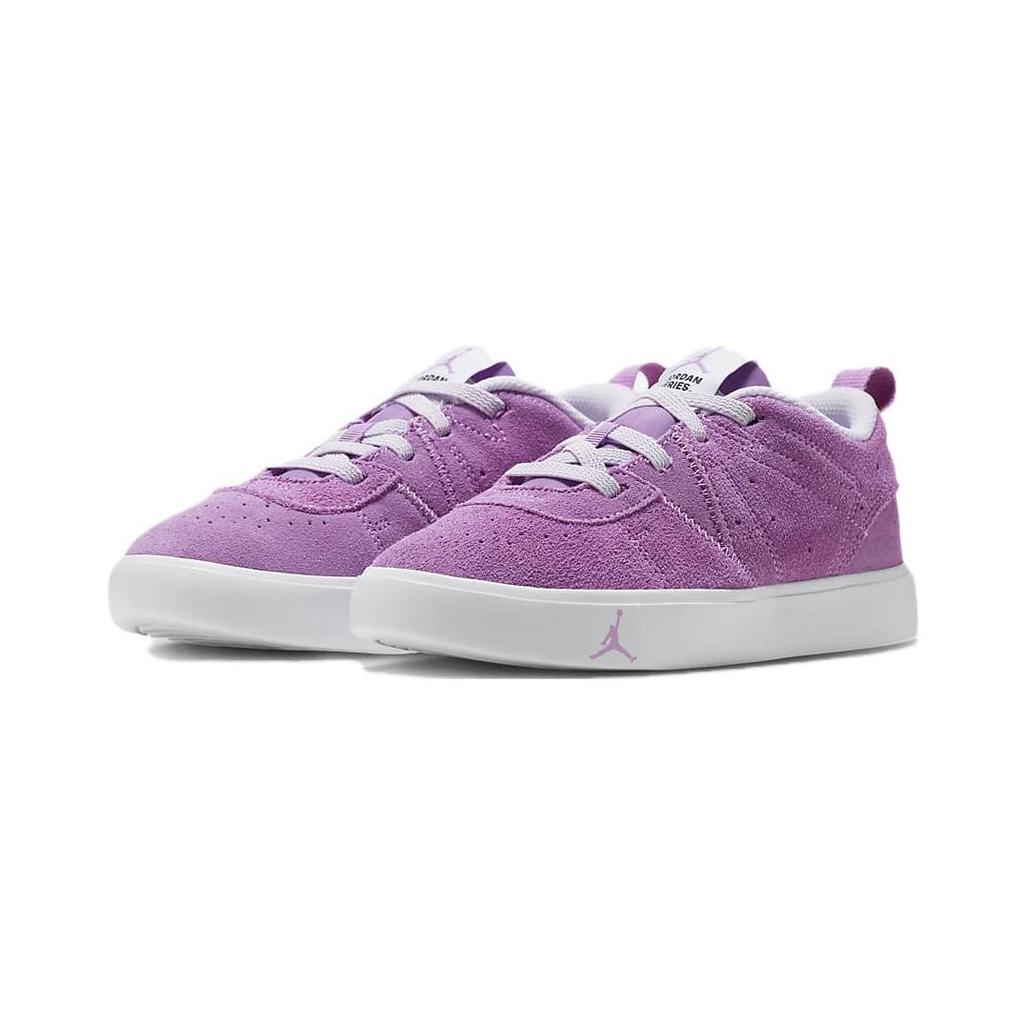 Jordan 1 Mid Little Kids Purple Blue DR6443-505