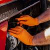 10/50PCS Industrial Nitrile Gloves Disposable 8mil Thick Diamond Textured Grip Gloves Heavy Duty Mechanic Safety Working Gloves