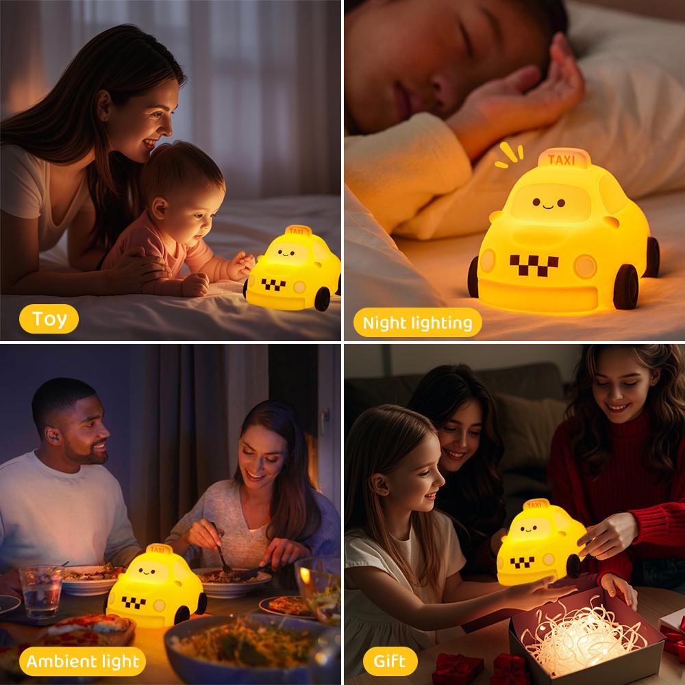 LED Tennis Nachtlicht für Babyzimmer Kleinkind Spaß Fußball Silikon Schlaflampe Wiederaufladbare Nachttisch Touch Lampe für Zimmer