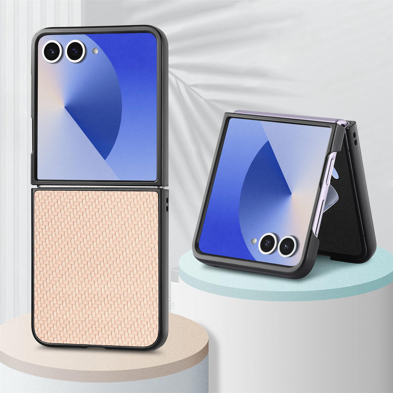 

Чехол из углеродного волокна для складного телефона Samsung Galaxy Z Flip 7 5G Flip7 Flip6 Flip 6 5 4 3 2 1 Flip4 Flip5 Flip3 Flip2 Galaxy Z Flip6 хаки