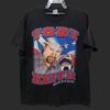Vintage Y2K Toby Keith Shock 'N'Y' All Tour Schwarzes Großes T-Shirt Toby Keith Solosänger Countrysänger Tour Musikkonzert Tee Größe L