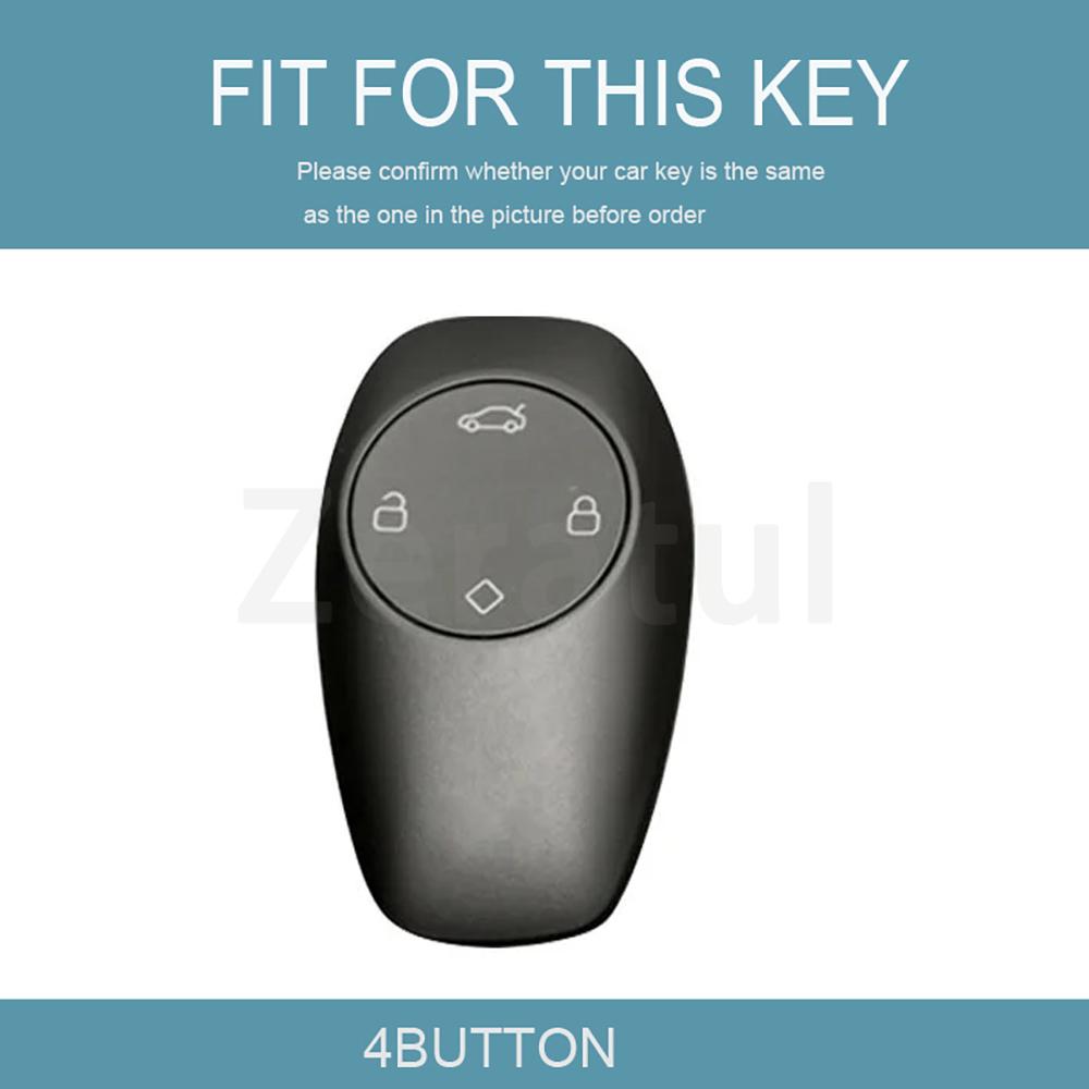 Auto Shell Fob Case Protector Accessories For Leapmotor T03 Car Car Key Cover Smart Remote Control Fobs